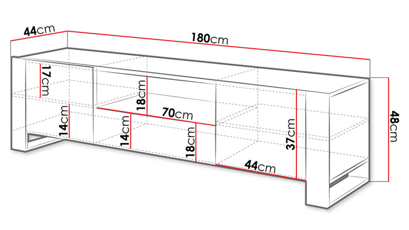 Dimenzije - RTV Wood