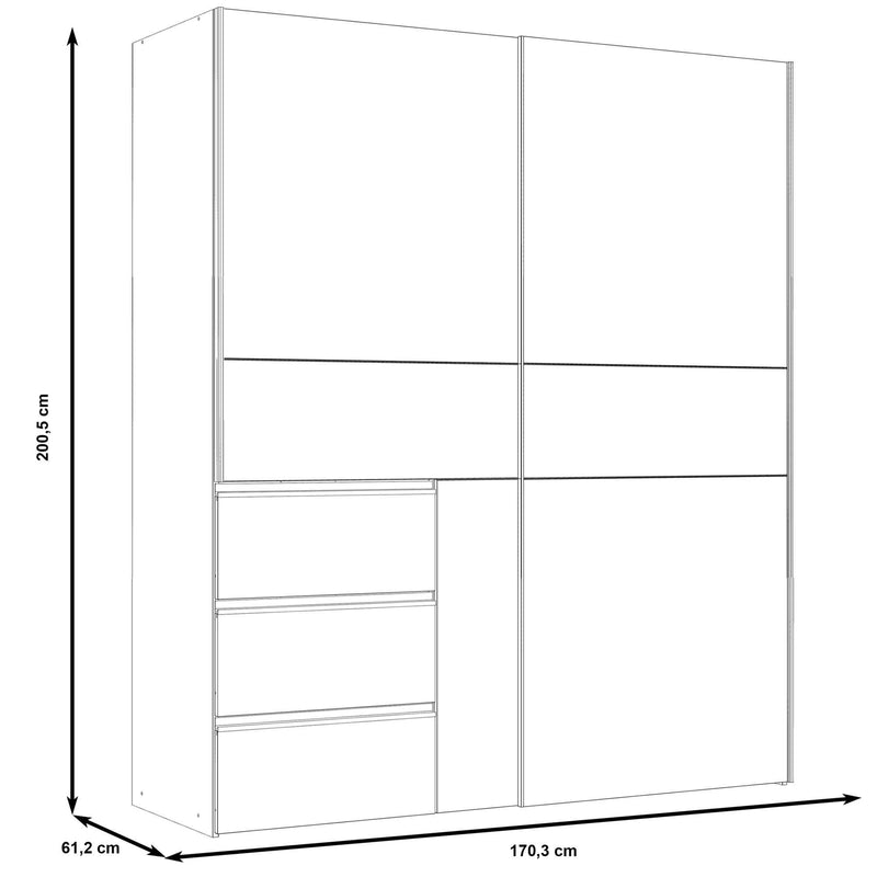 Dimenzije - Ormar Winn 2 W2QS823E71-C752