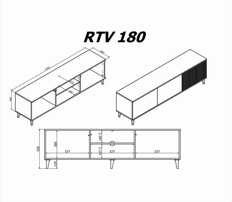 Dimenzije - RTV Random 2