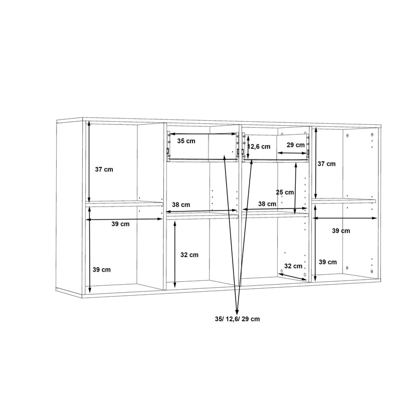 Dimenzije - Komoda Antuza NTU241-M712