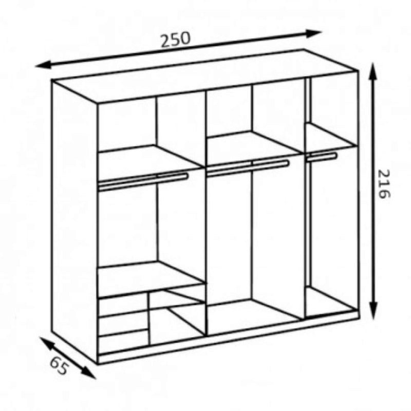 Dimenzije - Ormar Level 36 D