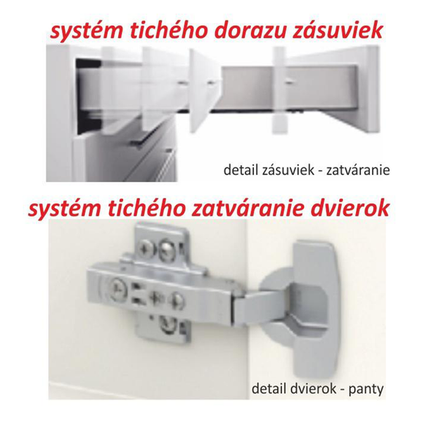 #Bijela_visoki_sjaj_Sonoma_hrast #Desni