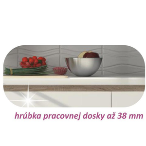 #Bijela_visoki_sjaj_Sonoma_hrast