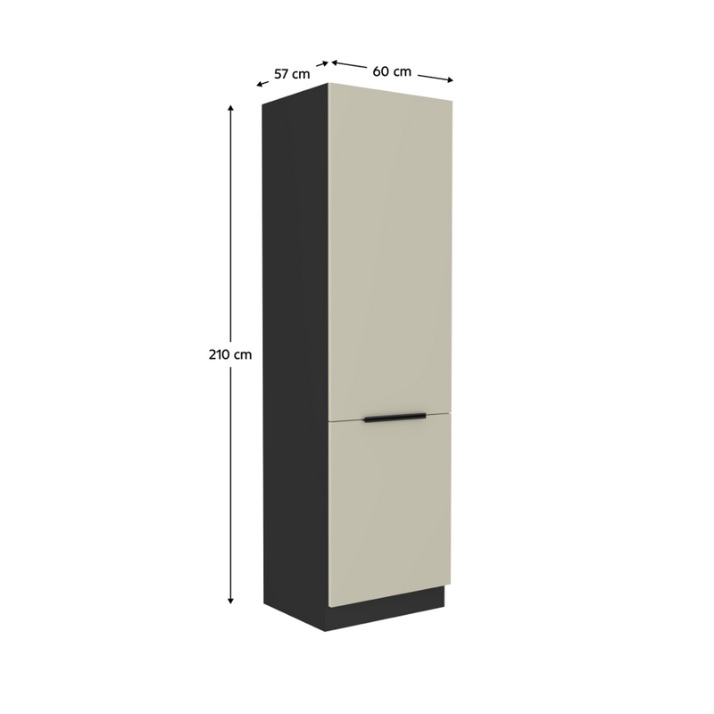 Dimenzije - Visoka kolona kuhinje Araka 60 DK-210 2F