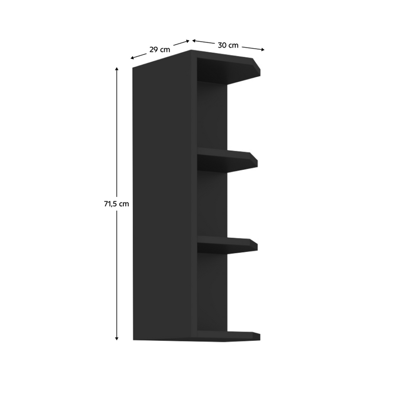 Dimenzije - Gornji kuhinjski ormarić Araka/Menzo/Siber 30 G-72 ZAK