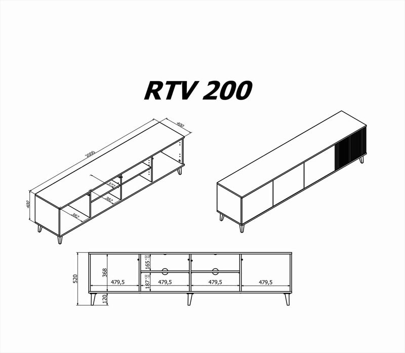 Dimenzije - RTV Random 3