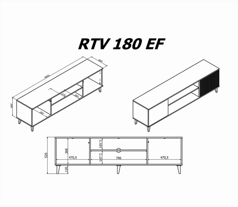 Dimenzije - RTV Random K