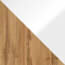 Bijela/Wotan hrast 5402 LN
