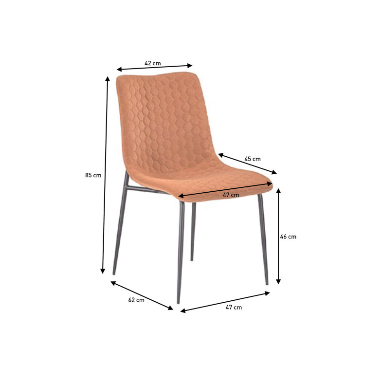 narančasta stolica opus mjere