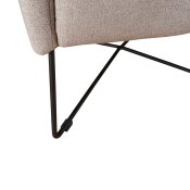 fotelja Retiro s detaljem metalnih nogu