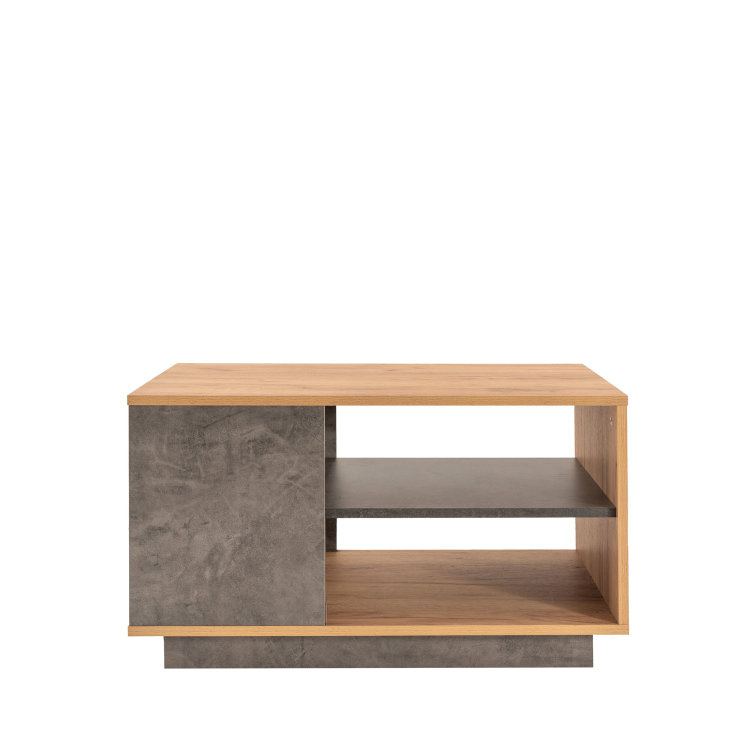 stolić kiko u kombinaciji boja drvo i beton