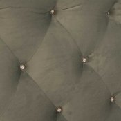 Boxspring krevet Glamour C s detaljem dugmadi i materijala na uzglavlju