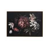 slika noir s motivom cvijeća