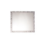ogledalo srebrno 50*60 cm slikano s prednje strane