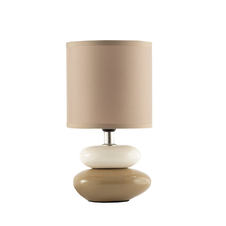 stolna svjetiljka Timeless jednostavna dekorativna keramička slikana na bijeloj pozadini