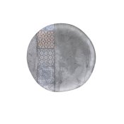 tanjur plitki Malaga prekrasnog dizajna slikan s gornje strane