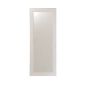 ogledalo Simple bijelo slikano s prednje strane