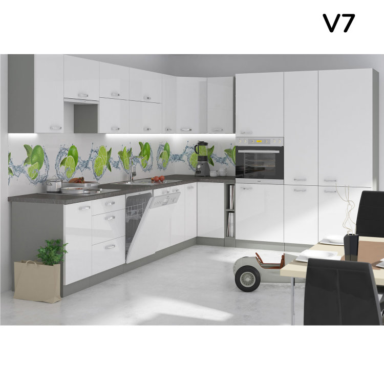 modularna kuhinja Bianka V7 potpuno opremljena