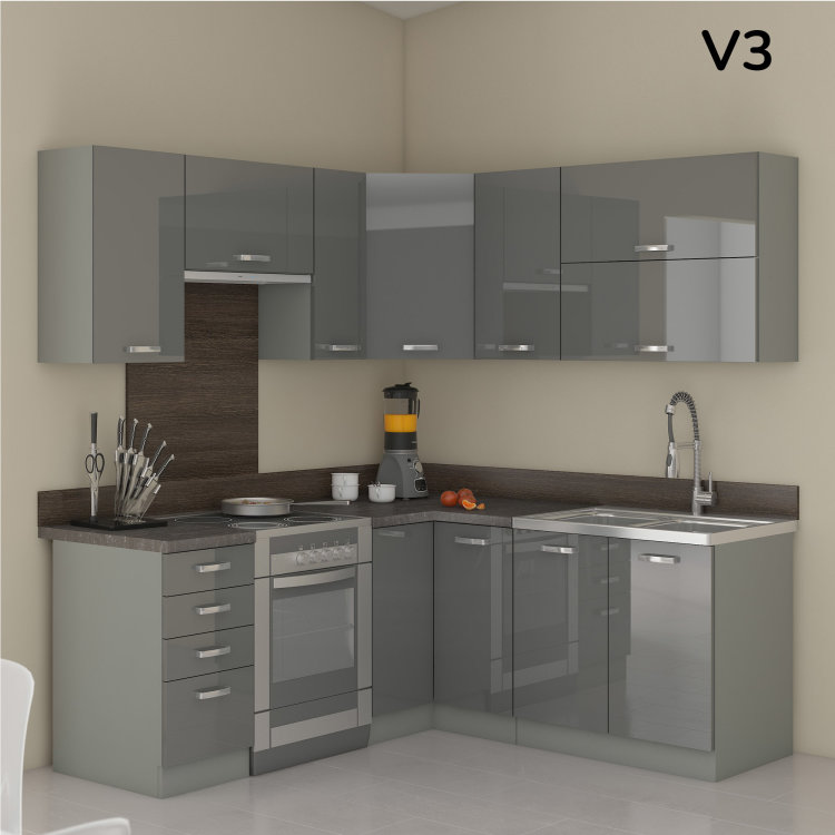 modularna kuhinja Grey V3