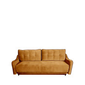 žuta sofa parker slikana s prednje strane