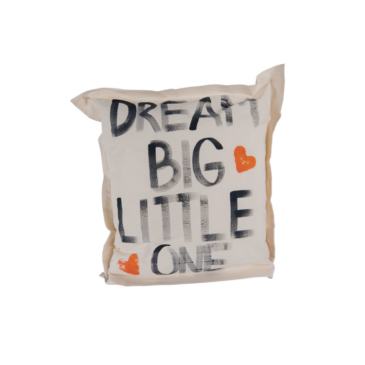 jastuk Arborko dimenzija 50 cm sa tekstom 'dream big'