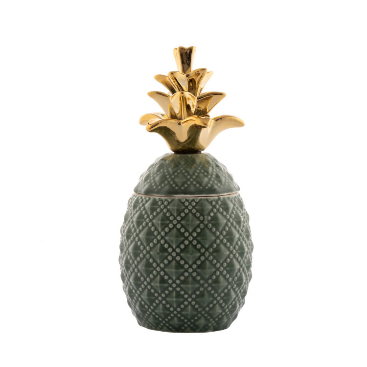 porculanski spremnik u obliku ananasa