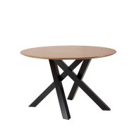 okrugli drveni stol x 120