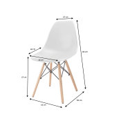 stolica PP-623 jednostavnog nesvakidašnjeg dizajna dimenzije
