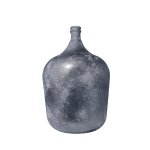 vaza reciklirana tamno plava slikana na bijeloj pozadini