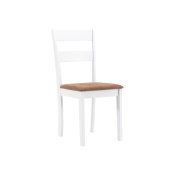 set stol i stolice bijele stolica slikana s lijeve strane