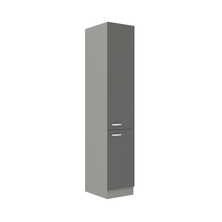 visoka kolona za modularnu kuhinju Grey širine 40 cm s 2 vrata