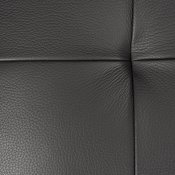 kutna garnitura Bentley crna s detaljem šava