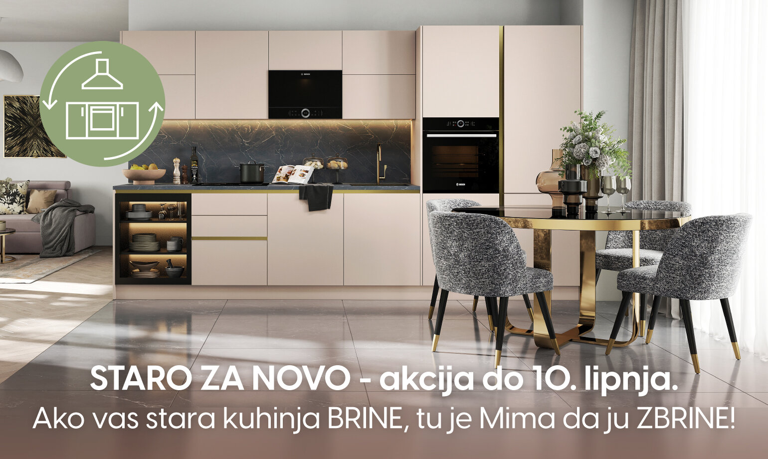 kuhinja po mjeri Evolution | Galerija | Namještaj Mima